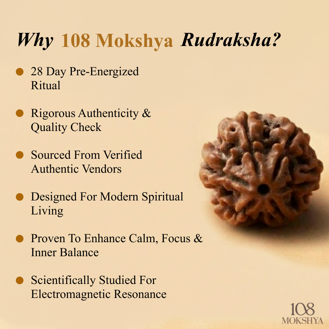 Mokshya Karungali Rudraksha Bracelet - Natural Ebony Wood & 5 Mukhi Rudraksha Beads