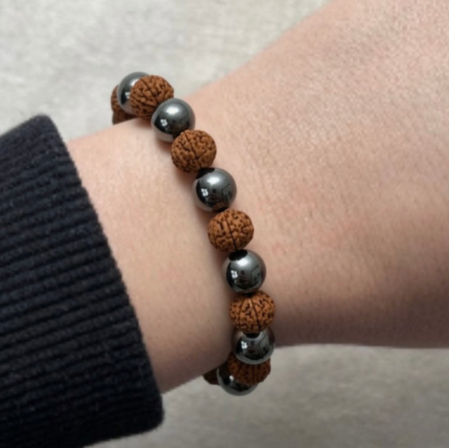 Mokshya Rudraksha Magnet Bracelet - Balance Your Energy, Enhance Your Vitality